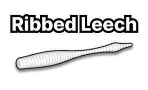 "Ribbed Leech" 1.8" GLOW